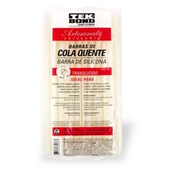 Cola quente bastao tekbond translucida fina 7x30 com 500g