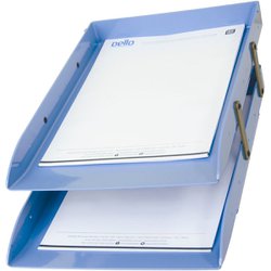 Caixa de correspondencia dello articulavel dupla azul claro - 3043