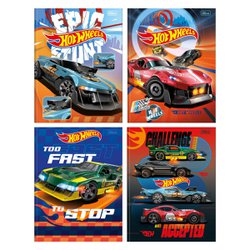 Caderno tilibra brochura c/d universitario hot wheels 80 folhas com 5