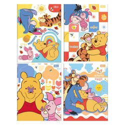 Caderno tilibra brochura c/d universitario pooh 80 folhas com 5