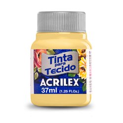 Tinta para tecido acrilex 37ml - 589 amarelo canario