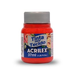 Tinta para tecido acrilex 37ml - 805 goiaba queim