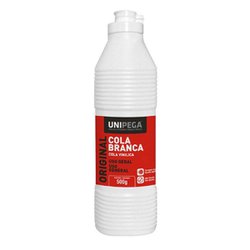 Cola branca unipega 500g pp