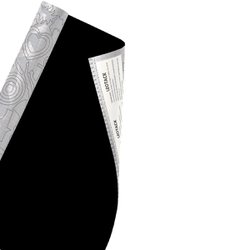 Plastico adesivo leoarte colors 45cm x 10m preto 80 micras