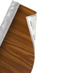 Plastico adesivo leoarte madeira 45cm x 10m imbuia 80 micras mod 12