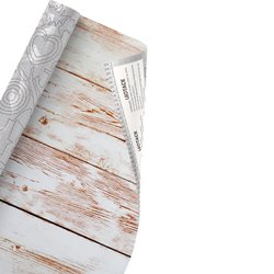 Plastico adesivo leoarte madeira 45cm x 10m demolicao 80 micras mod 02