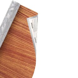 Plastico adesivo leoarte madeira 45cm x 10m mogno 80 micras mod 10