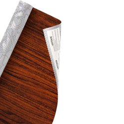 Plastico adesivo leoarte madeira 45cm x 10m pau rosa 80 micras mod 09