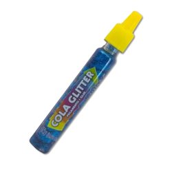 Cola glitter acrilex 15g - azul 204