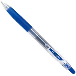 Caneta esferografica pilot gel 0.7mm fina azul com 12