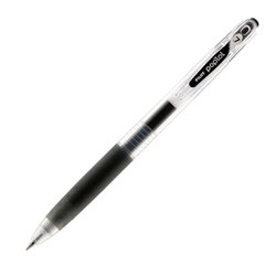 Caneta esferografica pilot gel 0.7mm fina preta com 12