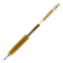 Caneta esferografica pilot gel 0.7mm fina dourada com 12