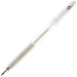 Caneta esferografica pilot gel 0.7mm fina branca com 12