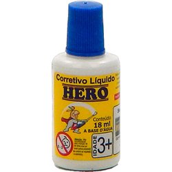 Corretivo base agua hero 18ml com 12
