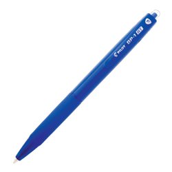 Caneta esferografica pilot bp1 rt 0.7mm fina azul com 12
