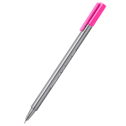 Caneta hidrografica staedtler 0.3mm ultra fina rosa pink com 10