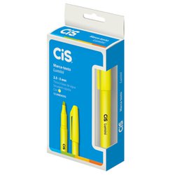 Marca texto cis lumini amarelo com 12