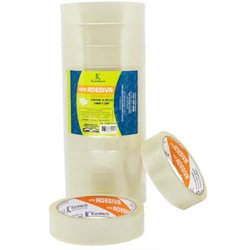 Fita adesiva koretech 24mm x 50m transparente
