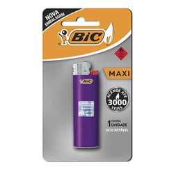 Isqueiro bic maxi - cores sortidas