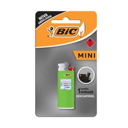 Isqueiro bic mini - cores sortidas