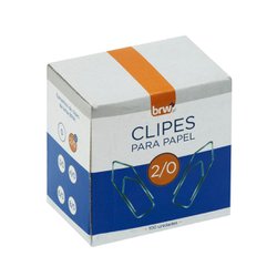 Clips galvanizado brw 2/0 - com 100