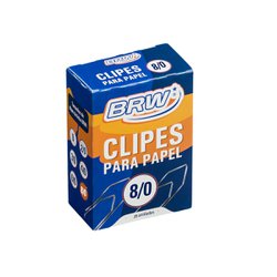 Clips galvanizado brw 8/0 - com 25
