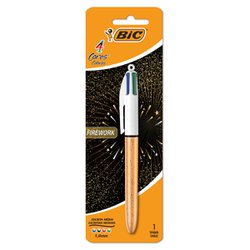 Caneta esferografica bic 4 cores 1.0mm media firework blister