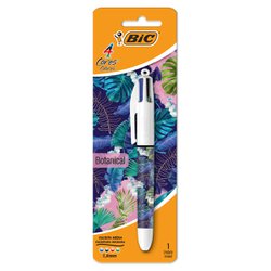 Caneta esferografica bic 4 cores 1.0mm media botanical blister