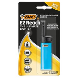 Acendedor multiuso bic ez reach blister
