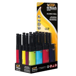 Acendedor multiuso bic ez reach display com 20