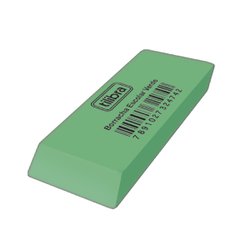 Borracha tilibra grande verde com 24