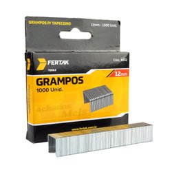 Grampo para grampeador fertak estofador 12mm com 1000 pp