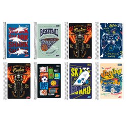 Caderno flex. tilibra mais 1x1 96f c/5 114774