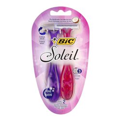 Aparelho depilador bic soleil color rs/rx com 2