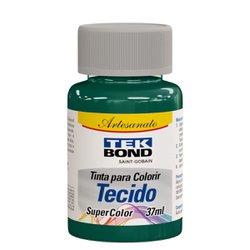 Tinta para tecido tekbond 37ml - verde brasil