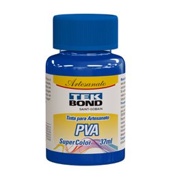 Tinta pva tekbond 37ml - azul royal