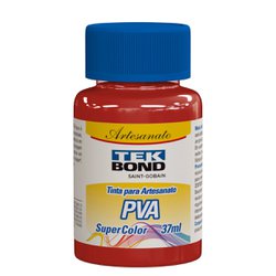 Tinta pva tekbond 37ml - vermelho pimenta