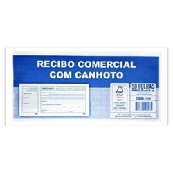 Impresso recibo sao domingos comercial com canhoto 50fls - 10046