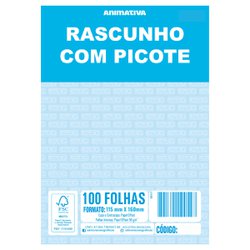 Bloco para rascunho sao domingos sem pauta 115x160mm - 100fls