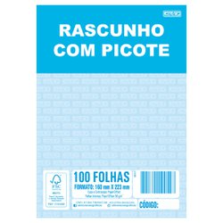 Bloco para rascunho sao domingos sem pauta 160x223mm - 100fls