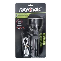 Lanterna rayovac recarregavel 3 modos 150 lumens