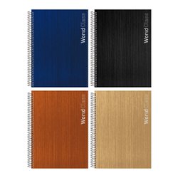 Caderno animativa espiral c/d universitario world class 1x1 80fls c/4 - 10161
