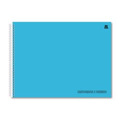 Caderno animativa cartografia esp flex horizontal az 60fls c/5 - 10363