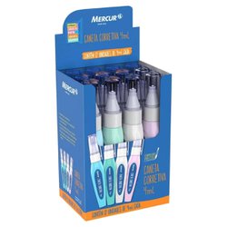 Corretivo caneta mercur 4ml sortidos - com 12