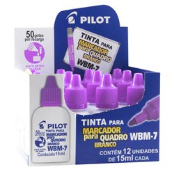 Tinta para marcador quadro branco pilot 15ml violeta