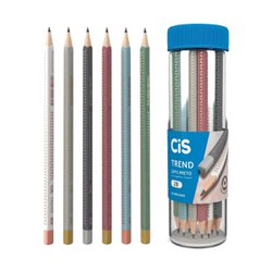 Lapis preto cis trend triangular 2b s/b com 36