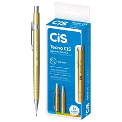 Lapiseira tecnica cis ouro 0.5mm - com 12