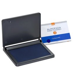 Almofada para carimbo brw nº 3 - azul