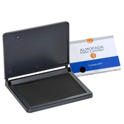 Almofada para carimbo brw nº 3 - preta
