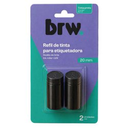Refil de tinta para etiquetadora brw 20mm com 2